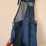 Stradivarius denim skirt overall like new, blue, size M/L