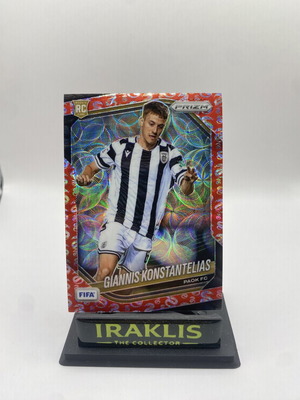 Джаниc Константелиас Panini Prizm FIFA Soccer Choice Snake карта като нова