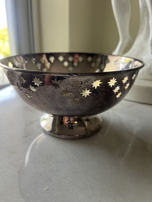 Vintage metal bowl, hard to find