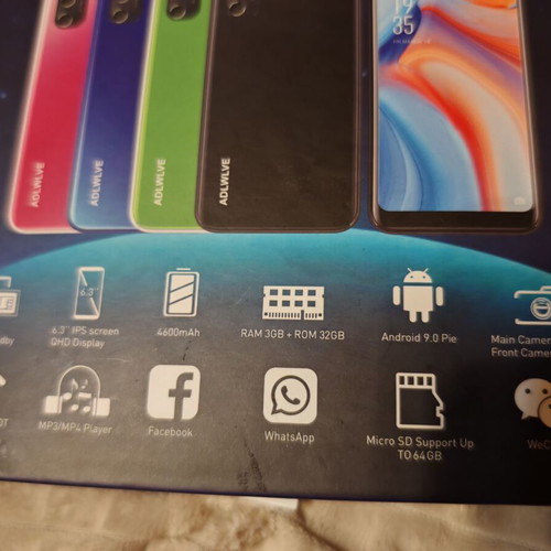 Κινητό τηλέφωνο ADLWLVE L36, 3GB RAM, 32GB, ροζ
