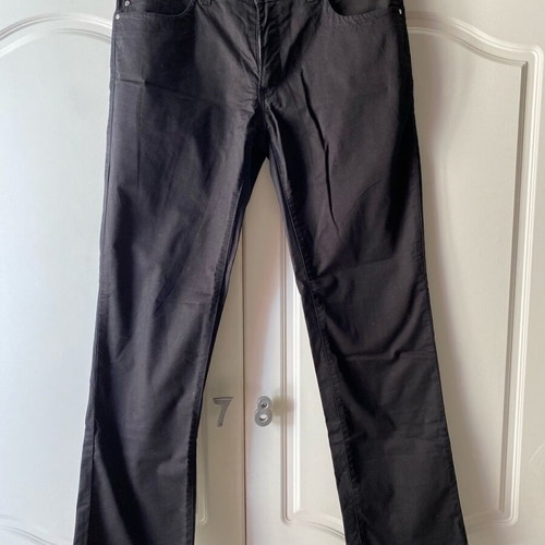 Trussardi Jeans cotton pants black like new size 30