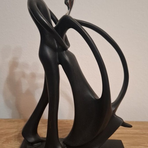 Decorative table statue new, height 25 cm