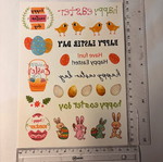Easter decals new, 3 pages