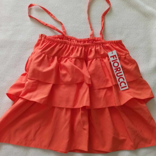 Fiorucci women's spaghetti strap top new with tag, orange, size 38