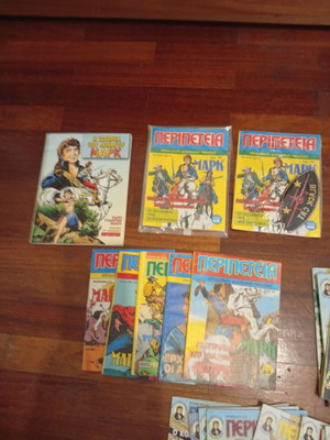 Captain Mark Adventure comics like new, 43 issues