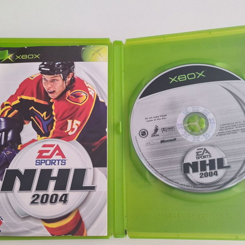 Xbox NHL 2004 used with case and disc
