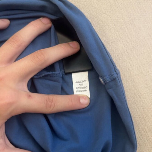 Calvin Klein T-shirt, blue, size S