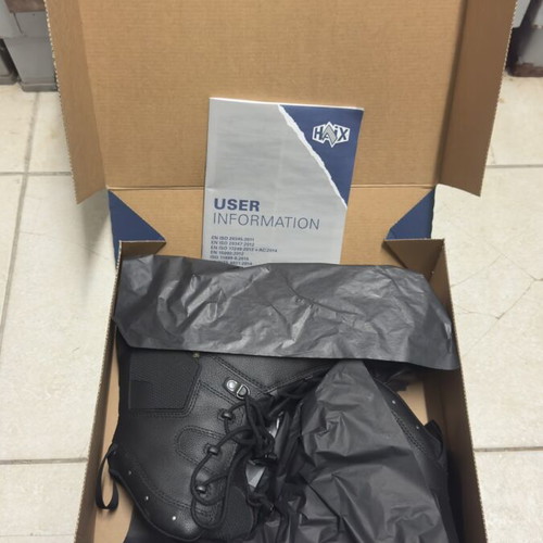 Haix Ranger GSG9-X waterproof boots new, Goretex, size 47