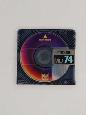 Maxell MD 74 Mini Disc used