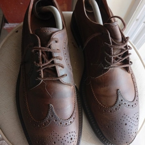 Lumberjack Brogues men's leather shoes size 43 new