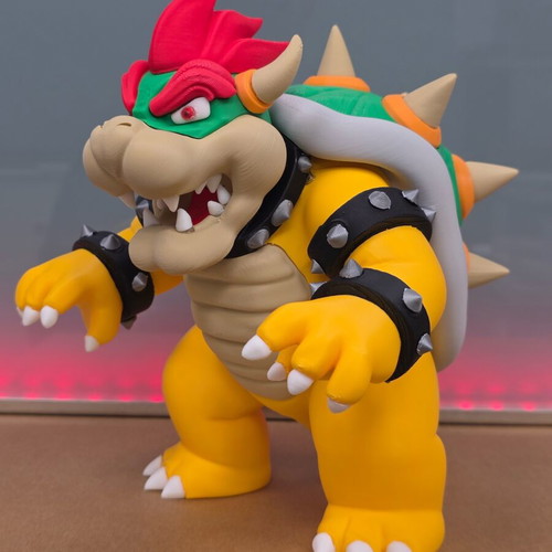 3D figure Bowser Super Mario made to order