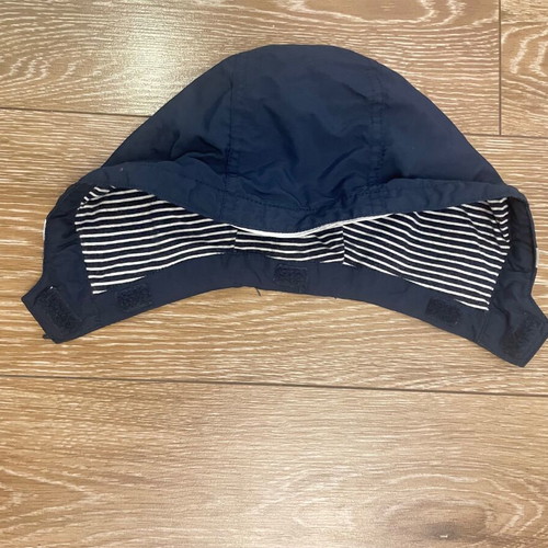 H&M waterproof windbreaker jacket used, size 98 cm, blue