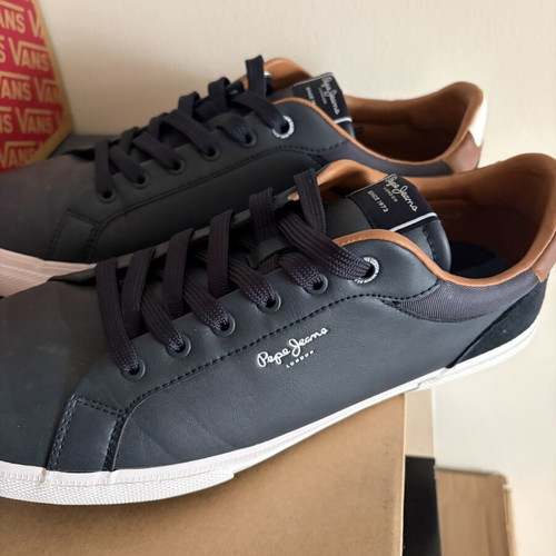 Pepe Jeans men's shoes size 46, blue