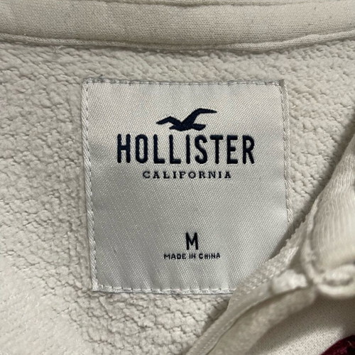 Men’s cardigan Hollister άσπρο μέγεθος M σαν καινούργιο φορεμένο ελάχιστα