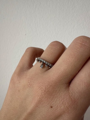 Pandora ring silver like new, 19.8mm