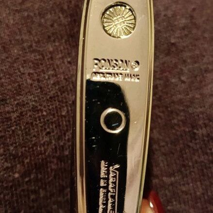 Ronson Varaflame Chrome Lighter like new, vintage 1980s