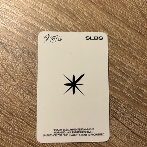 Stray Kids SLBS Lee Know photocard official, like new