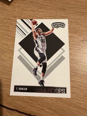2024-25 NBA Hoops Tribute Tim Duncan Sticker new, San Antonio Spurs