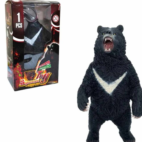 Anti-stress squeeze toy angry bear new