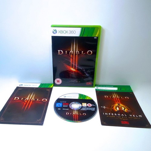 Diablo 3 Xbox 360 game used, complete in box