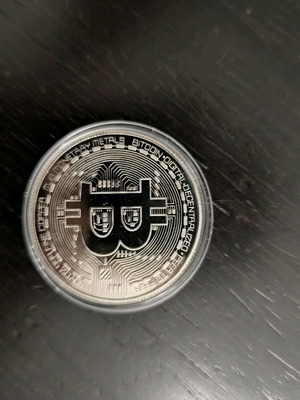 Metal bitcoin coin new, excellent quality
