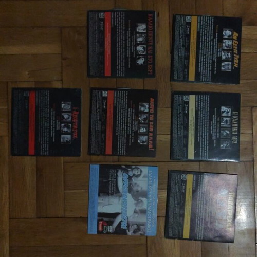 Greek Movies DVD Set of 7 New, Dubbed