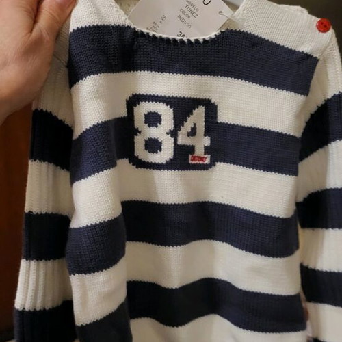 Cotton baby sweater 36 months new, Spanish brand