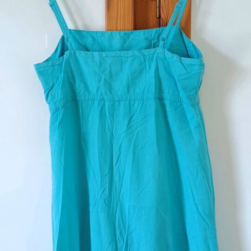 Monsoon dress like new, turquoise, size M 38 10 with adjustable straps