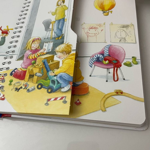 Book Φοβάμαι, Θυμώνω, Χαίρομαι interactive for ages 3-5, like new