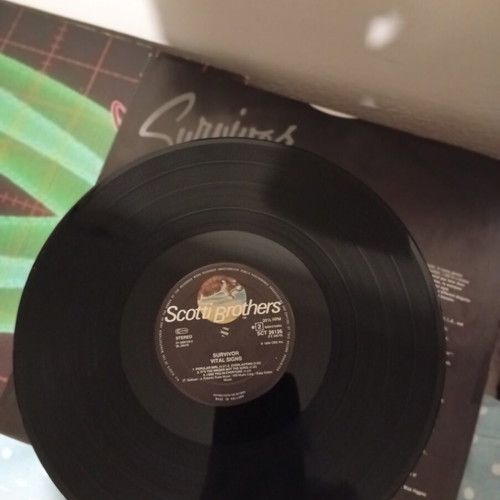 Survivor Vital Signs vinyl record 1984 near mint