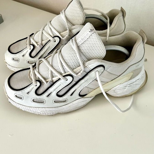 Adidas EQT Gazelle used men's white sneakers size 44 2/3