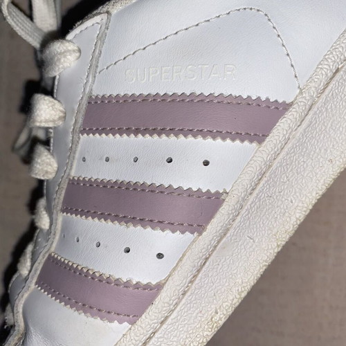 Adidas sneakers women's used, size 37 1/3, white