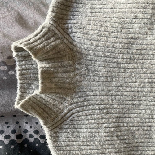 Bershka sweater like new, gray, size S