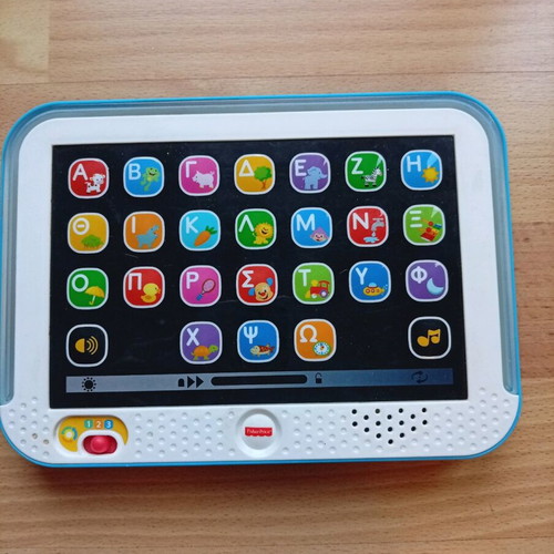 Fisher Price kids tablet like new with sounds for alphabet learning