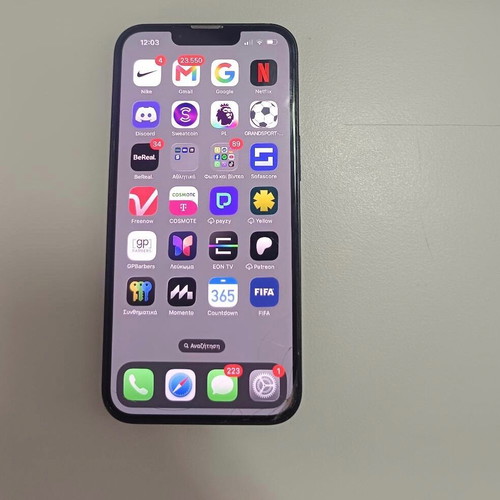 iPhone 13 used, blue, 128GB, very good condition