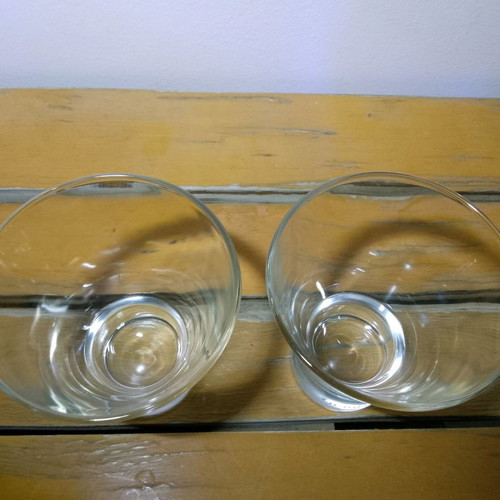 Grant's whiskey glasses used, set of 2 collectible glass