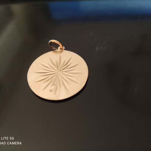 Panagia gold K.14 new with engraving on back
