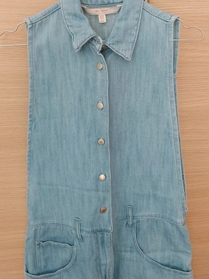 Zara short jumpsuit like new, blue turquoise, size XS
