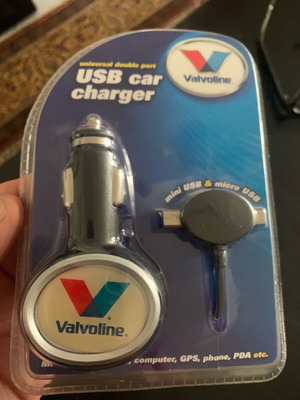 Valvoline USB charger new collectible from 2000