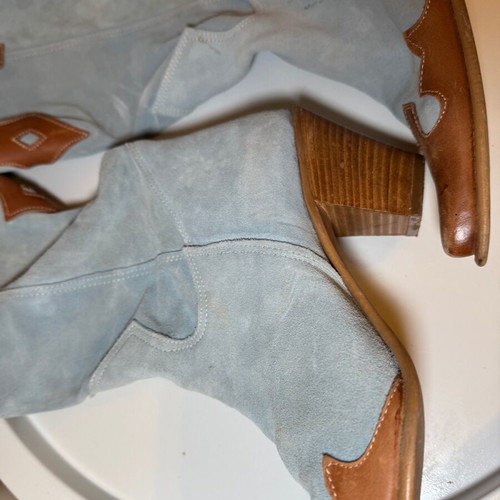Cowboy women's boots handmade Made In Italia used size 39