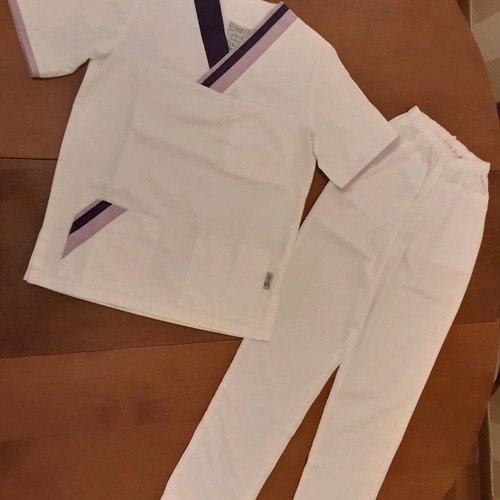 Esthetician work clothes used, minimally worn, sizes XS and 40