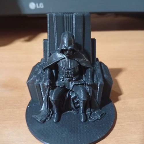 Darth Vader Star Wars figure, ready for painting