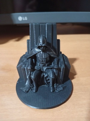 Darth Vader Star Wars figure, ready for painting