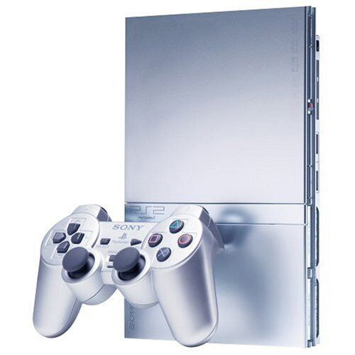 Sony Playstation 2 console Slim Silver used