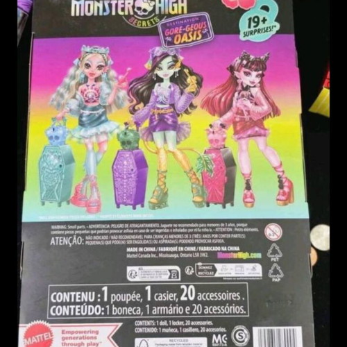 Monster High Skulltimate Secrets Lagoona doll brand new
