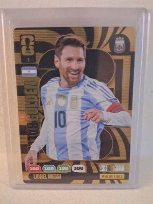 Panini Golden κάρτα Λιονέλ Μέσι