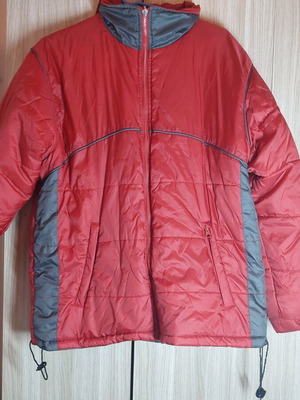 Le Coq Sportif men's used red jacket size M with defects
