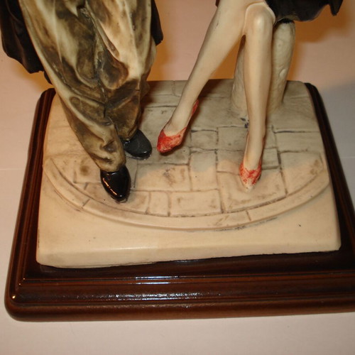 Figurines couple used, 28cm, 1500g