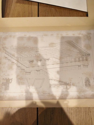 Engraving used large