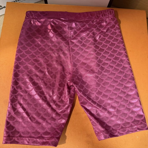 Sinsay mermaid shorts, pink, size 110 cm, age 5